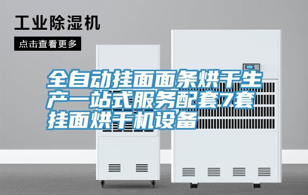 全自動掛面面條烘干生產一站式服務配套7套掛面烘干機設備