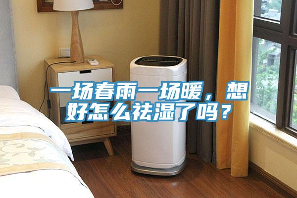 一場春雨一場暖,想好怎么祛濕了嗎?