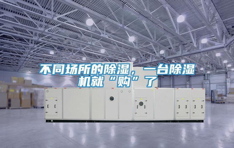 不同場所的除濕,一臺除濕機就“購”了