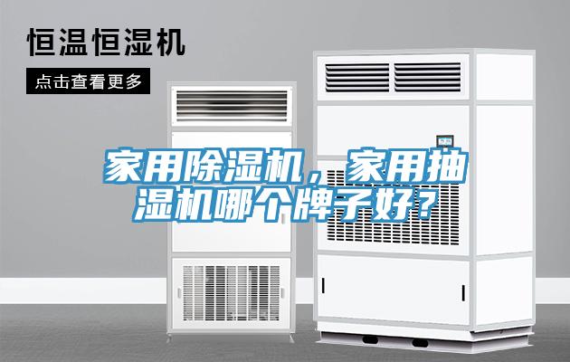 家用除濕機，家用抽濕機哪個牌子好？