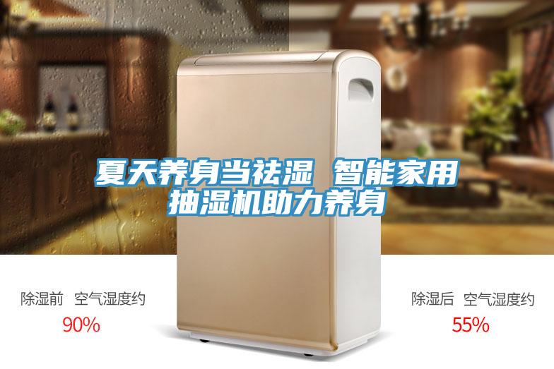 夏天養身當祛濕 智能家用抽濕機助力養身
