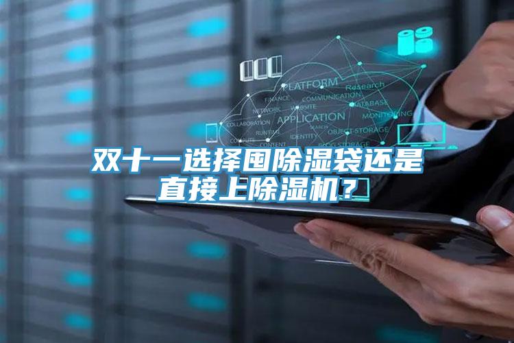 雙十一選擇囤除濕袋還是直接上除濕機？