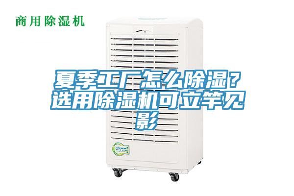 夏季工廠怎么除濕？選用除濕機可立竿見影