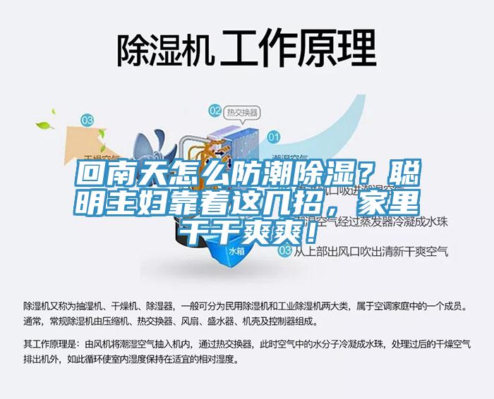 回南天怎么防潮除濕？聰明主婦靠著這幾招，家里干干爽爽！