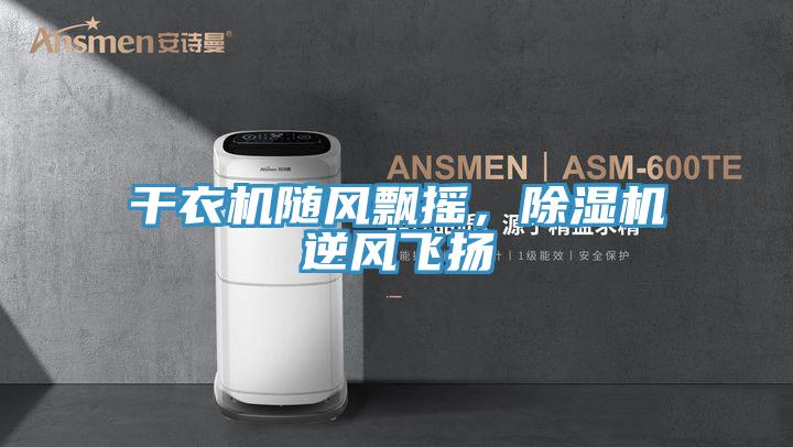 干衣機隨風飄搖，除濕機逆風飛揚