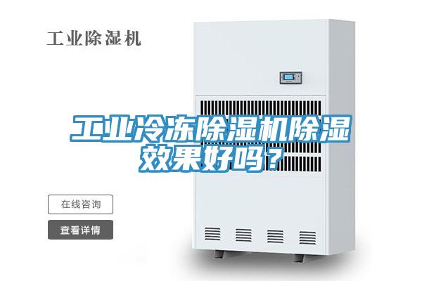 工業(yè)冷凍除濕機(jī)除濕效果好嗎？