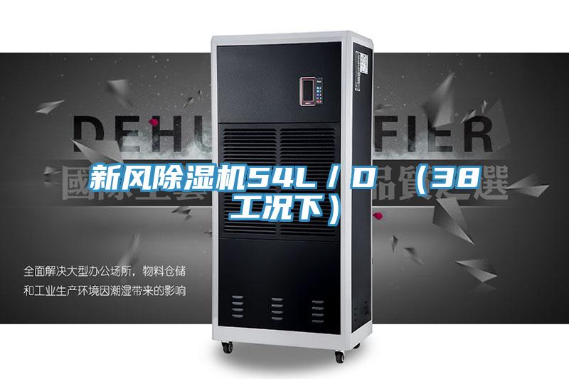 新風除濕機54L／D （38工況下）