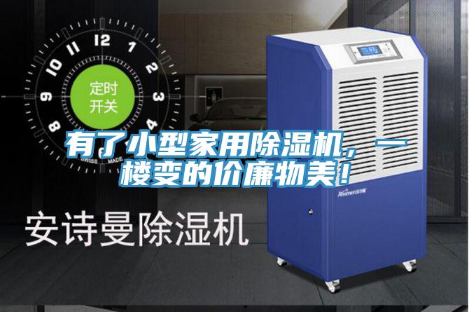 有了小型家用除濕機，一樓變的價廉物美！