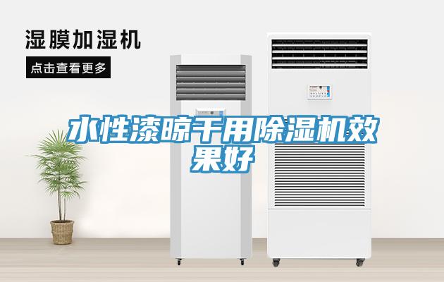 水性漆晾干用除濕機(jī)效果好