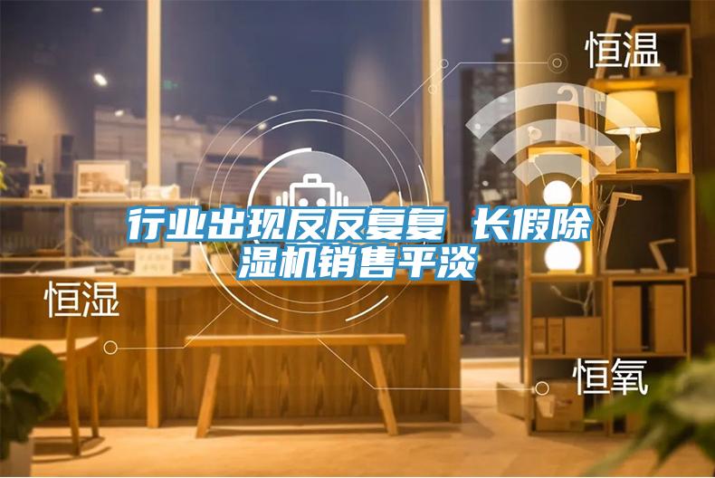 行業(yè)出現(xiàn)反反復(fù)復(fù) 長(zhǎng)假除濕機(jī)銷售平淡