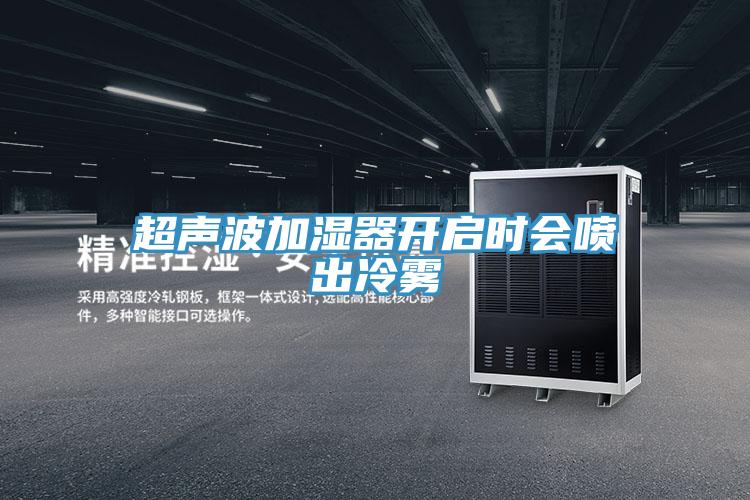 超聲波加濕器開啟時會噴出冷霧