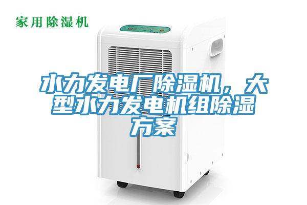 水力發(fā)電廠除濕機,大型水力發(fā)電機組除濕方案