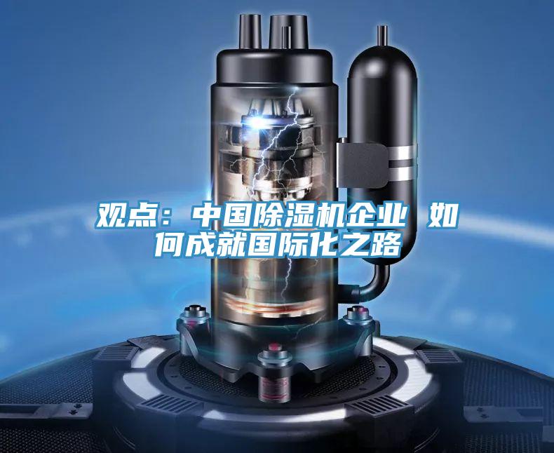 觀點：中國除濕機企業(yè) 如何成就國際化之路