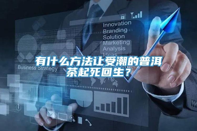 有什么方法讓受潮的普洱茶起死回生？