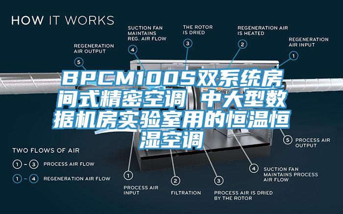 BPCM100S雙系統房間式精密空調 中大型數據機房實驗室用的恒溫恒濕空調