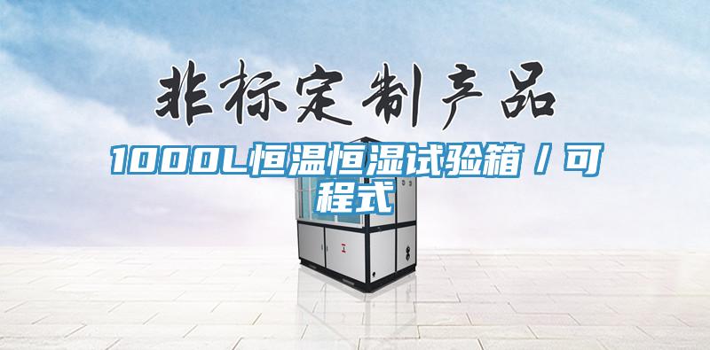 1000L恒溫恒濕試驗箱/可程式
