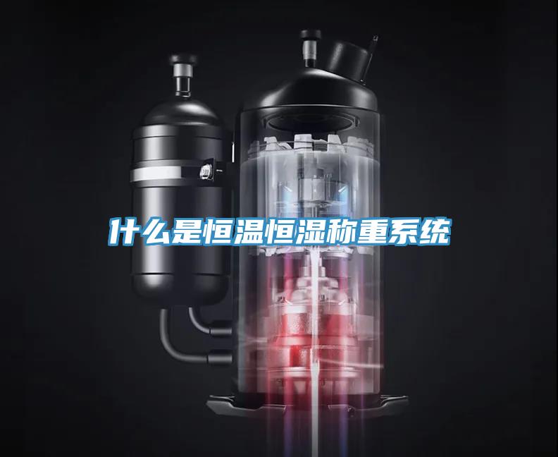 什么是恒溫恒濕稱重系統(tǒng)