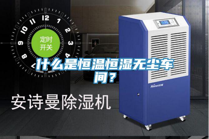 什么是恒溫恒濕無塵車間？