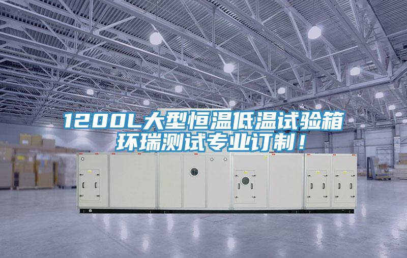 1200L大型恒溫低溫試驗箱 環(huán)瑞測試專業(yè)訂制!