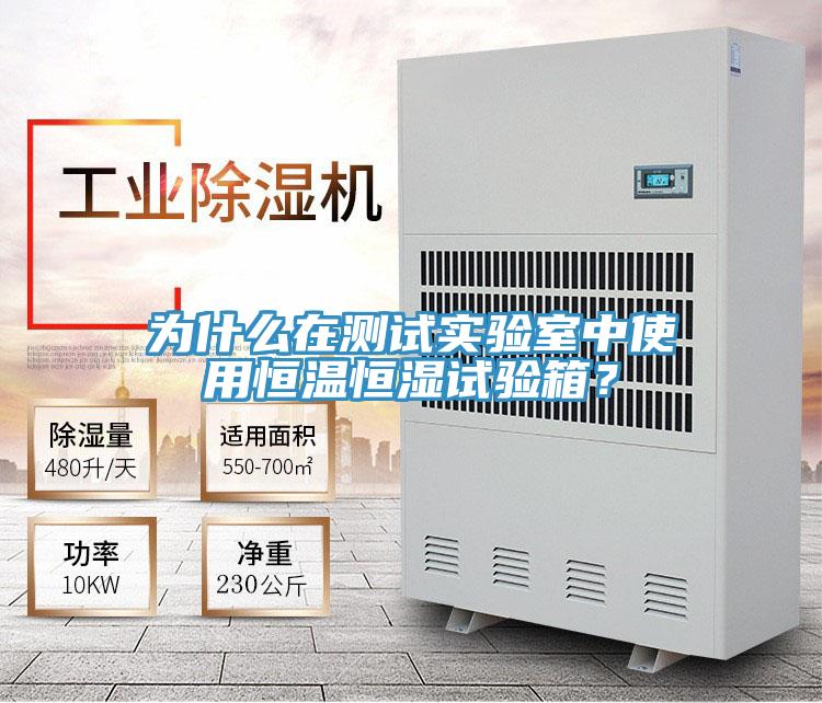 為什么在測試實驗室中使用恒溫恒濕試驗箱？