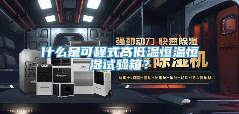 什么是可程式高低溫恒溫恒濕試驗箱？