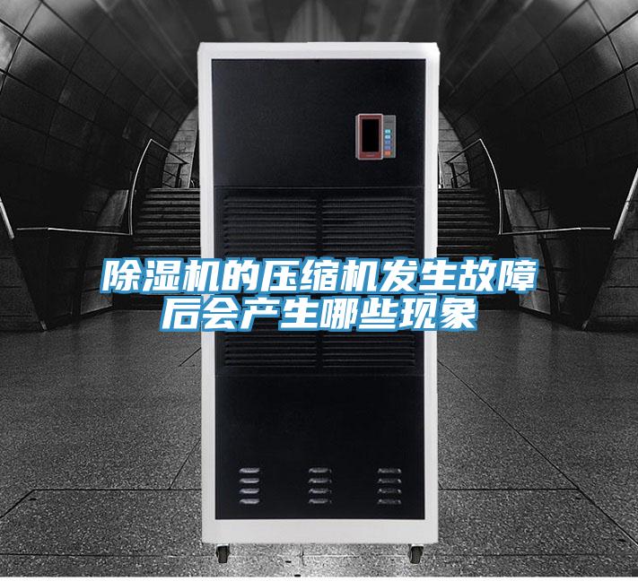 除濕機的壓縮機發生故障后會產生哪些現象