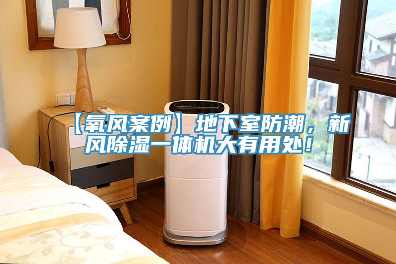 【氧風案例】地下室防潮，新風除濕一體機大有用處！