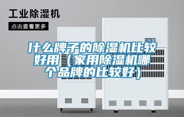 什么牌子的除濕機比較好用（家用除濕機哪個品牌的比較好）