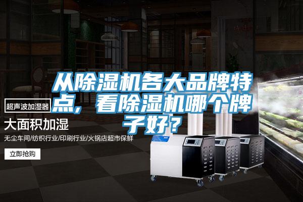 從除濕機各大品牌特點, 看除濕機哪個牌子好？