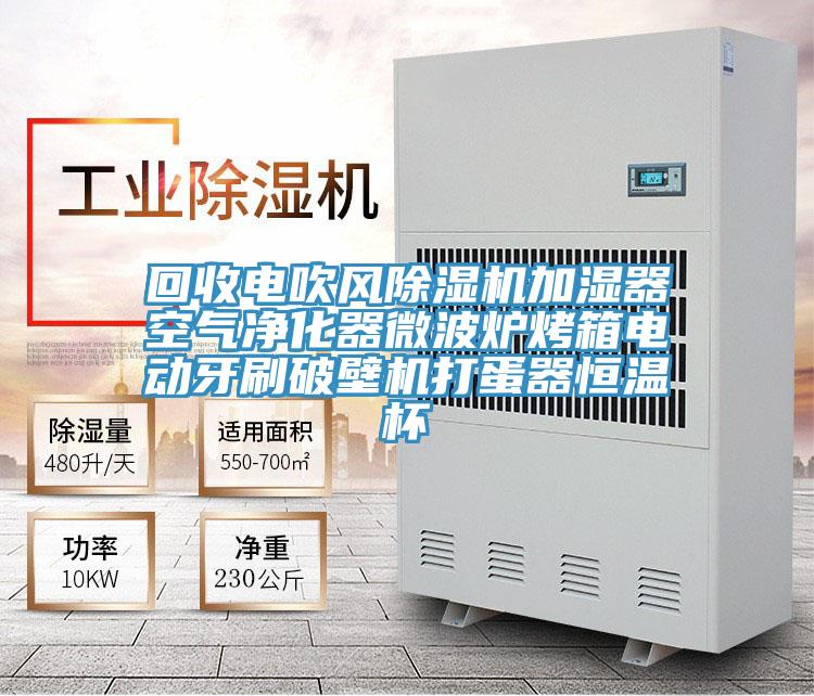 回收電吹風除濕機加濕器空氣凈化器微波爐烤箱電動牙刷破壁機打蛋器恒溫杯