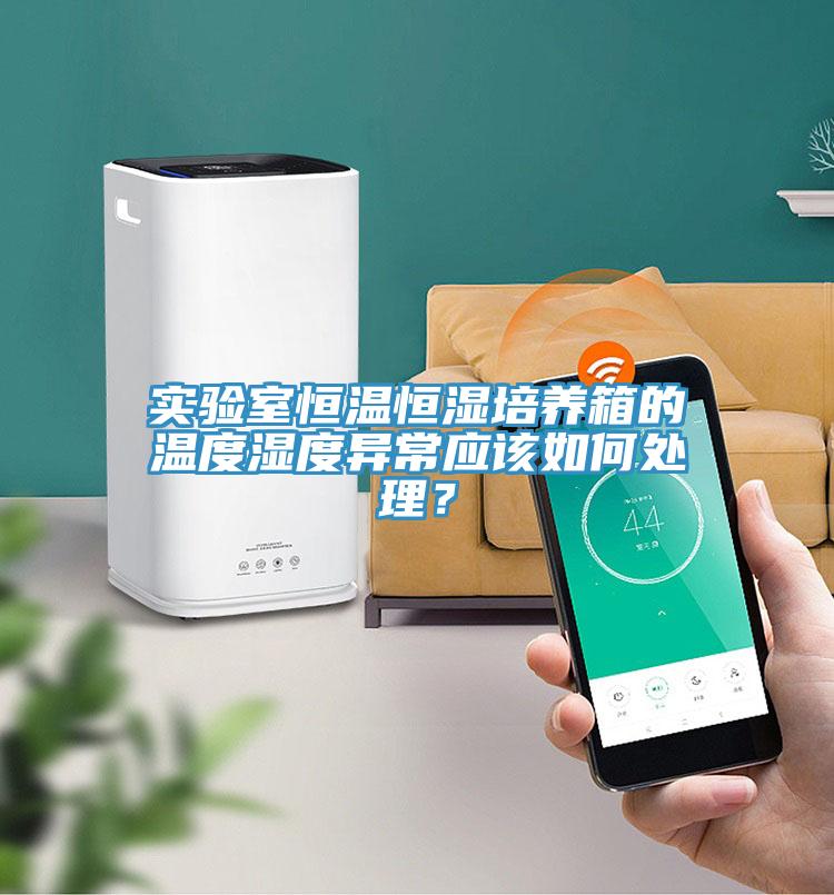 實驗室恒溫恒濕培養箱的溫度濕度異常應該如何處理？