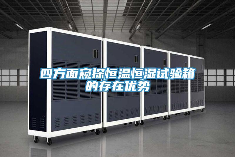 四方面窺探恒溫恒濕試驗箱的存在優勢