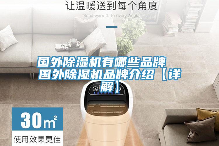 國外除濕機(jī)有哪些品牌  國外除濕機(jī)品牌介紹【詳解】