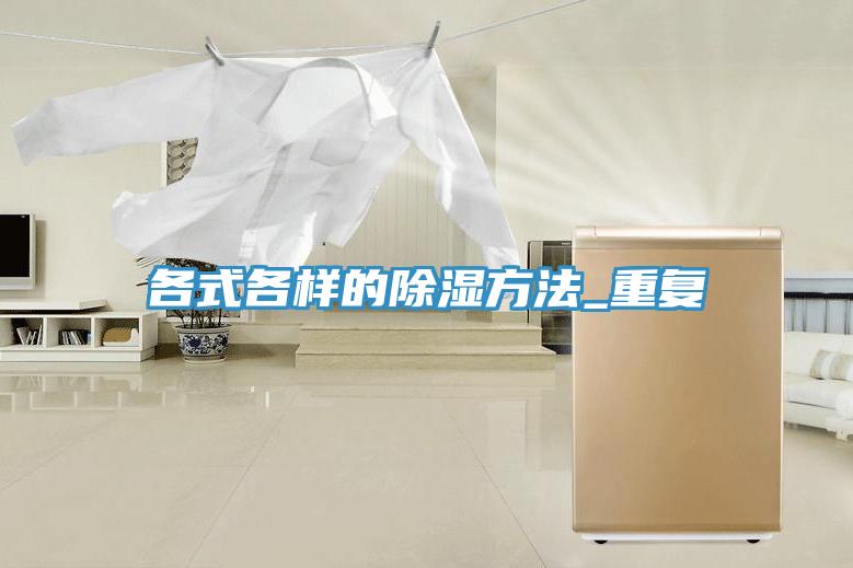 各式各樣的除濕方法_重復