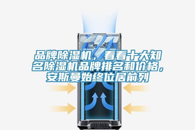 品牌除濕機，看看十大知名除濕機品牌排名和價格，安斯曼始終位居前列