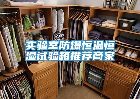 實驗室防爆恒溫恒濕試驗箱推薦商家