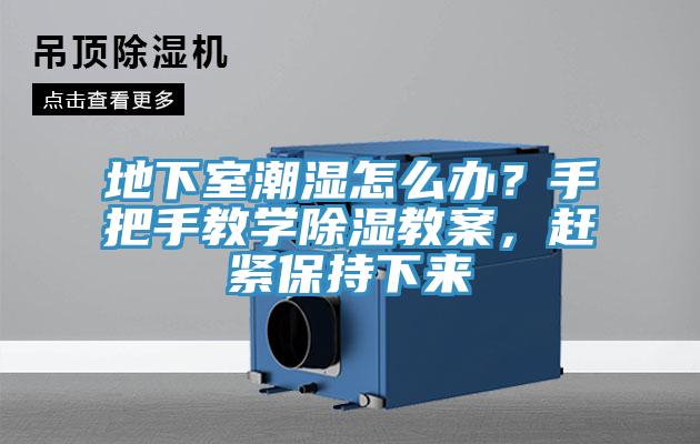 地下室潮濕怎么辦？手把手教學(xué)除濕教案，趕緊保持下來