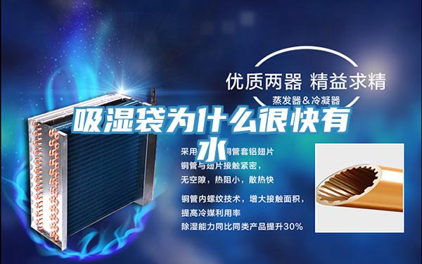 吸濕袋為什么很快有水