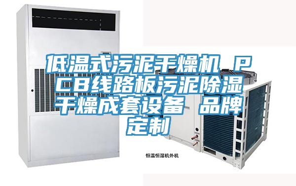 低溫式污泥干燥機 PCB線路板污泥除濕干燥成套設備 品牌定制