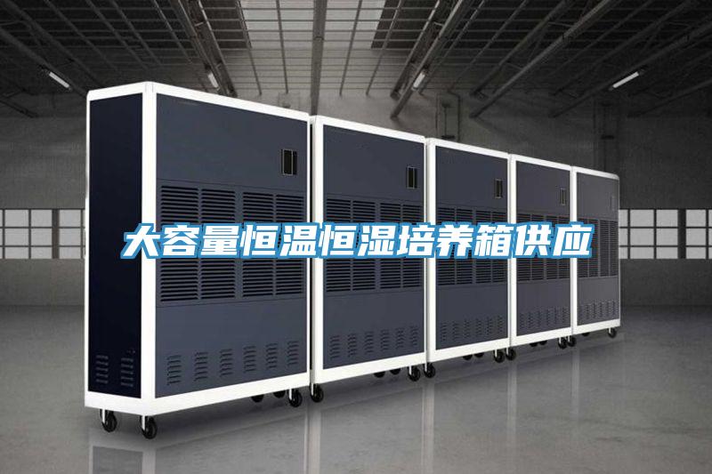 大容量恒溫恒濕培養箱供應