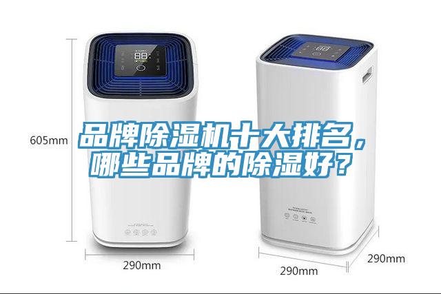 品牌除濕機十大排名，哪些品牌的除濕好？