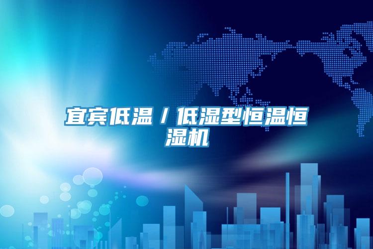 宜賓低溫／低濕型恒溫恒濕機(jī)