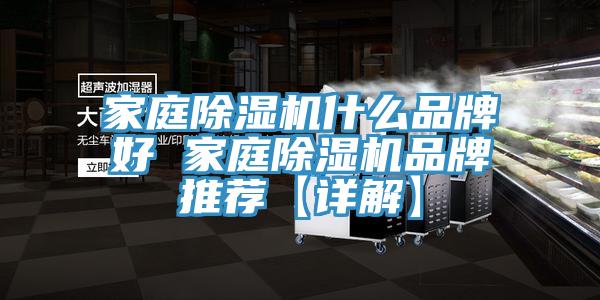 家庭除濕機什么品牌好 家庭除濕機品牌推薦【詳解】