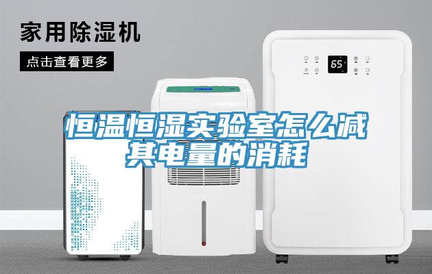 恒溫恒濕實驗室怎么減其電量的消耗