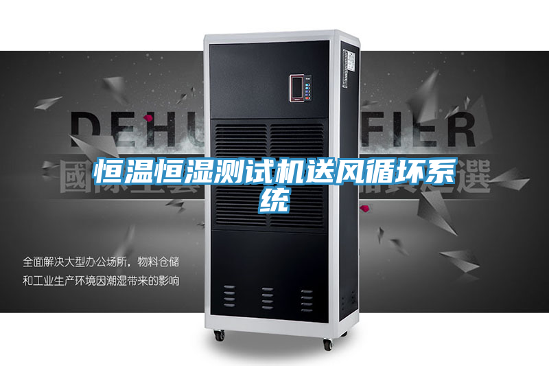 恒溫恒濕測試機送風循壞系統