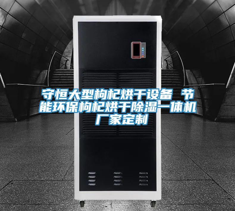 守恒大型枸杞烘干設(shè)備 節(jié)能環(huán)保枸杞烘干除濕一體機 廠家定制