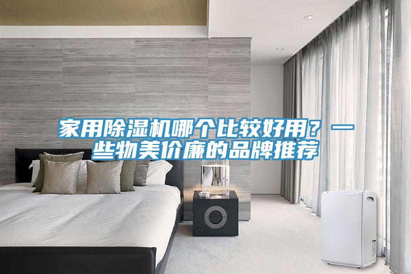 家用除濕機哪個比較好用？一些物美價廉的品牌推薦