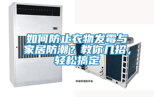 如何防止衣物發霉與家居防潮？教你幾招，輕松搞定