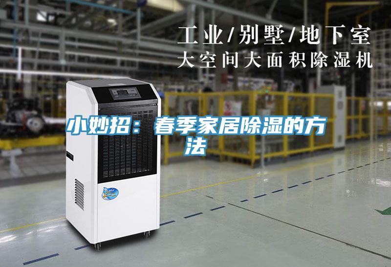 小妙招：春季家居除濕的方法