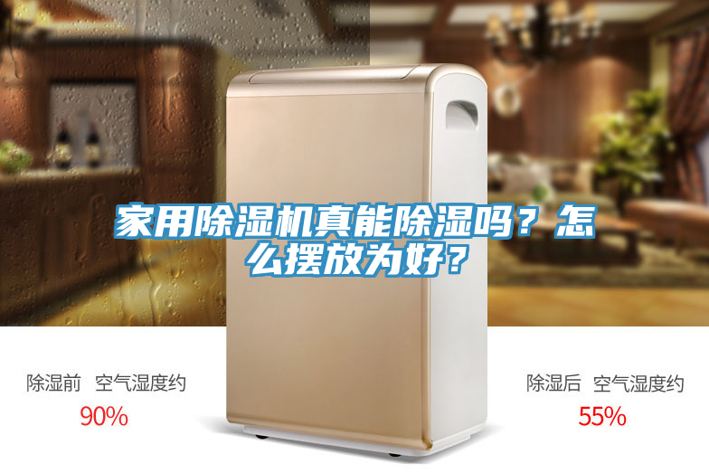 家用除濕機真能除濕嗎？怎么擺放為好？